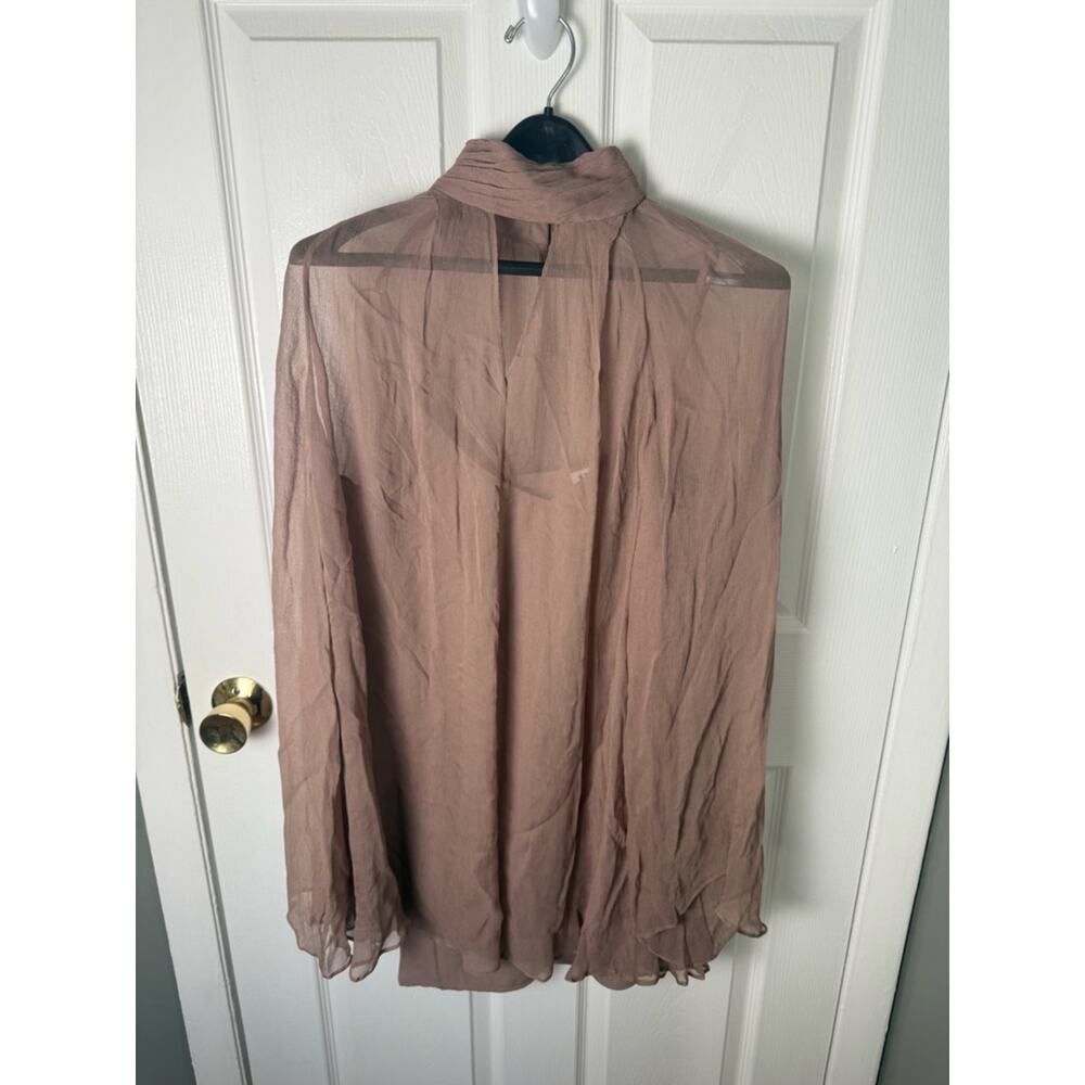 Staud Esther Mini Dress In Taupe M View 2